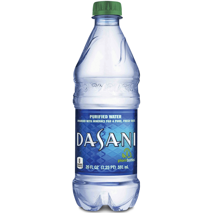 Dasani bottled water